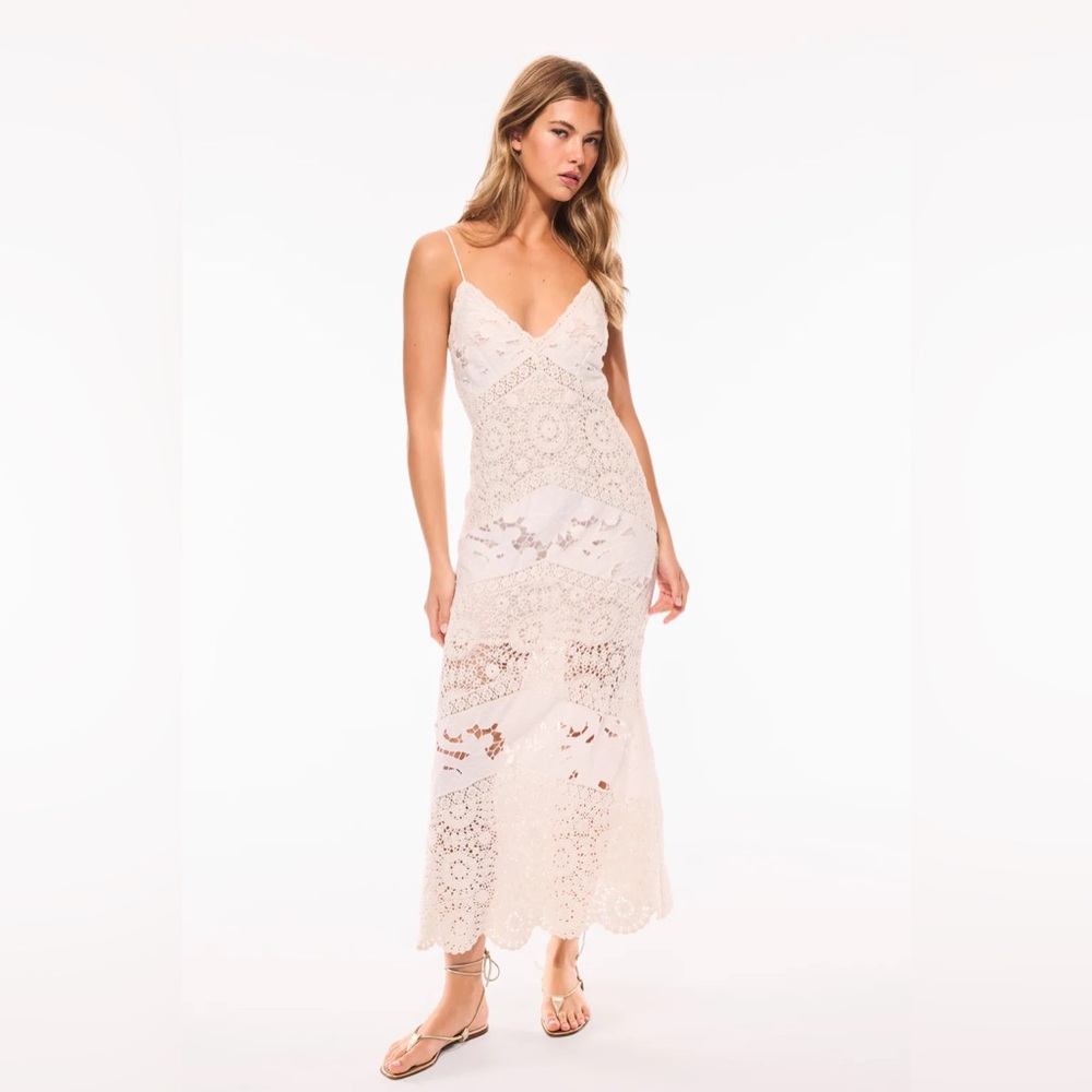 LSF Revoires Crochet Maxi Dress